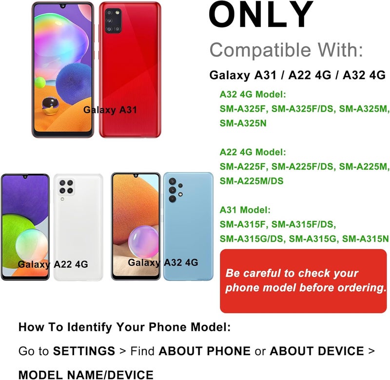 MAXSHARKS New Upgraded Battery for Galaxy A32 4G / A31 / A22 4G, EB-BA315ABY Replacement Battery Compatible with Samsung Galaxy A32 4G / A31 / A22 4G, with Repair Tools & Instruction - Image 2